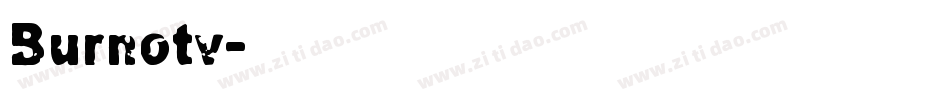 Burnotv字体转换