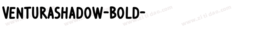 VenturaShadow-Bold字体转换