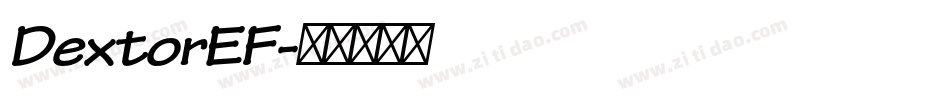 DextorEF字体转换