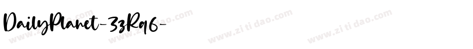 DailyPlanet-3zRq6字体转换
