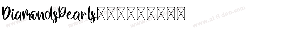 DiamondsPearls转换器字体转换