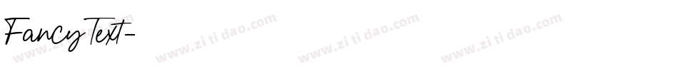 FancyText字体转换