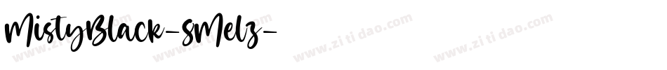 MistyBlack-8Melz字体转换