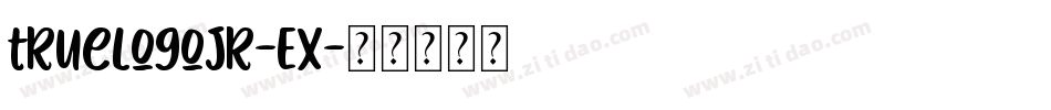 TrueLogoJr-Ex字体转换