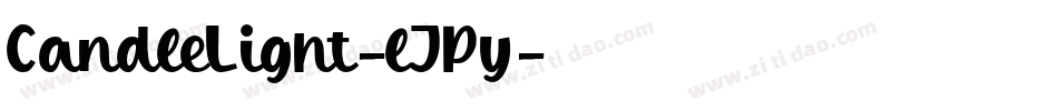 CandleLight-lJPy字体转换