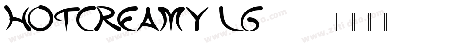 HotCreamy-lg965字体转换