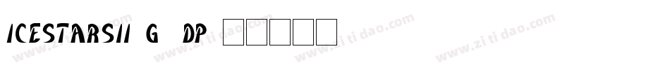 IceStarsIi-G3DP字体转换