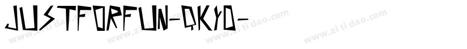 JustForFun-qKy0字体转换