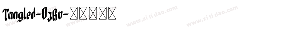 Tangled-0jRv字体转换 Tangled-0jRv字体转换