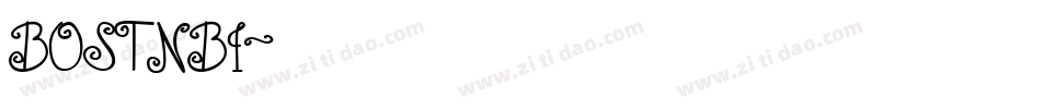 BOSTNBI字体转换