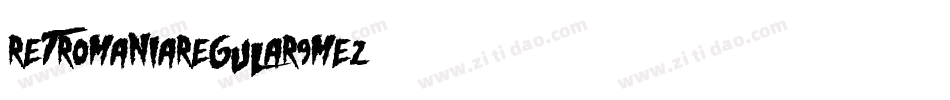 RetroManiaRegular-9mE2字体转换