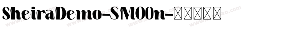 SheiraDemo-8MO0n字体转换