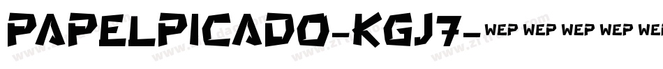 PapelPicado-KGj7字体转换