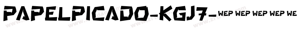 PapelPicado-KGj7字体转换