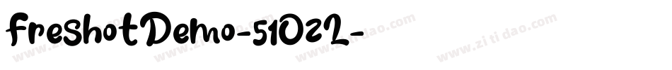 FreshotDemo-51OzL字体转换