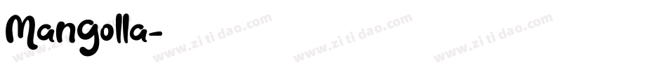 Mangolla字体转换