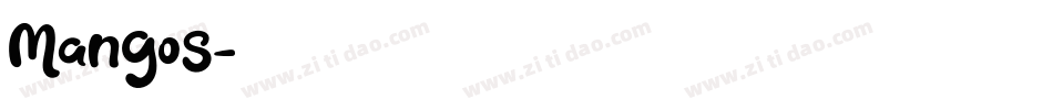 Mangos字体转换