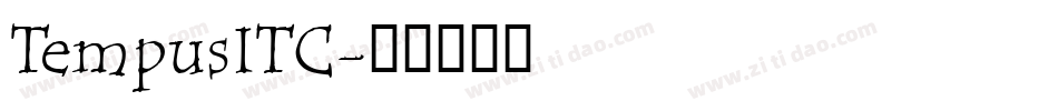 TempusITC字体转换