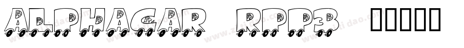 Alphacar-Rpp3字体转换