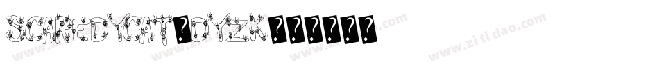 Scaredycat-dyzK字体转换