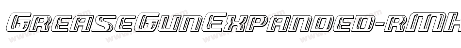 GreaseGunExpanded-rMK9字体转换