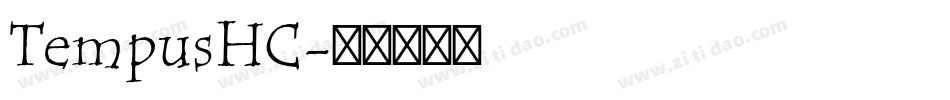 TempusHC字体转换