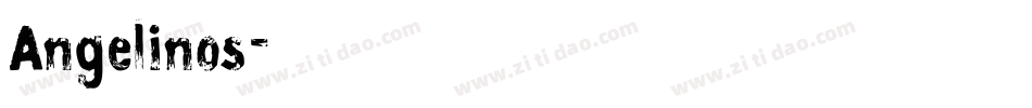 Angelinos字体转换
