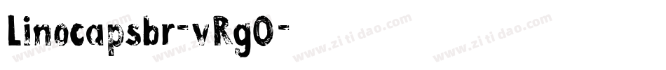 Linocapsbr-vRgO字体转换
