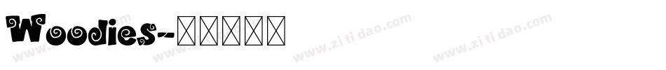 Woodies字体转换