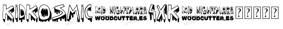 KidKosmic-4xK字体转换
