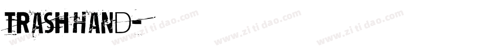 TrashHand字体转换