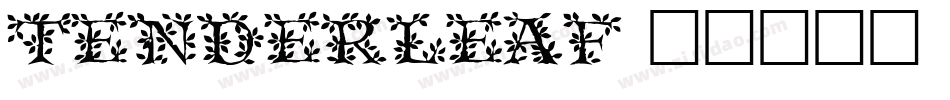 TenderLeaf字体转换