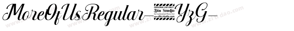 MoreOfUsRegular-5YzG字体转换