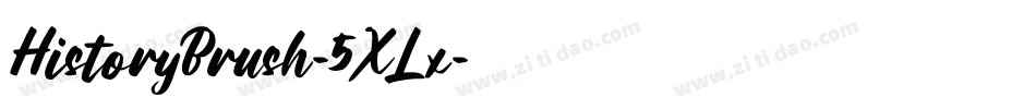 HistoryBrush-5XLx字体转换
