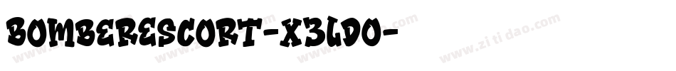 BomberEscort-x3LD0字体转换