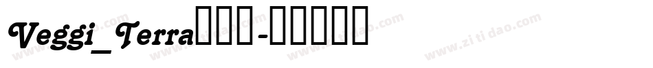 Veggi_Terra转换器字体转换