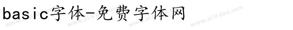 basic字体字体转换