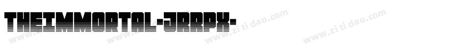 TheImmortal-JRRpx字体转换 TheImmortal-JRRpx字体转换