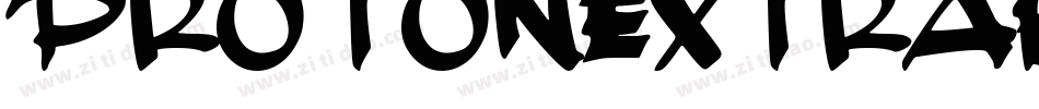 ProtonExtraboldItalic-dVmX字体转换