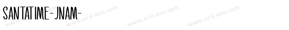 SantaTime-JnAM字体转换