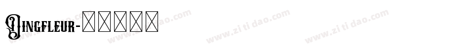 Dingfleur字体转换