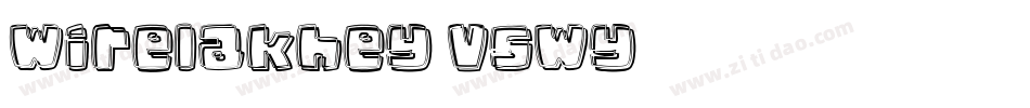 WireLakhey-V5Wy字体转换