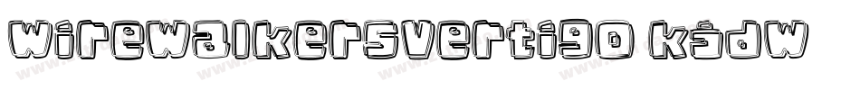 Wirewalkersvertigo-KJDW字体转换