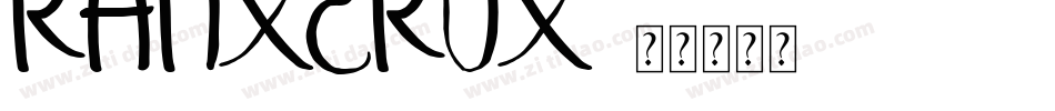 RANXEROX字体转换