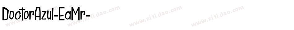 DoctorAzul-EaMr字体转换