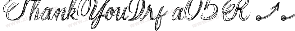 ThankYouDrf-aO5R字体转换