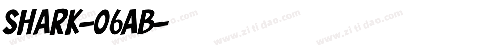 Shark-o6aB字体转换
