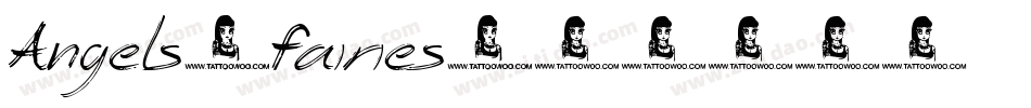 Angels-Fairies字体转换