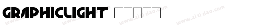 GraphicLight字体转换