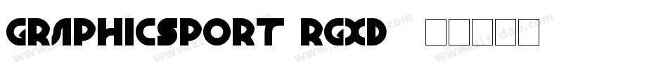 GraphicSport-rgxD8字体转换